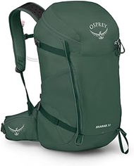 Osprey Skarab 30L Men's Hiking Backpack with Hydraulics Reservoir, Tundra Green