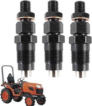 3pcs Fuel Injector 1G677-53903 Compatible with Kubota B2320 KX71-3S RTV1100 D1105 V1505 D1005 D1305 