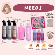 NEEDS KERATIN HAIR SPRAY SERUM BERRY BLAST SHAMPOO BERRY MINT MAGIC POTION FAIRY BERRIES HAIR TRIO