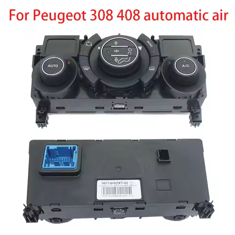 For Peugeot 308 408 manual and automatic air conditioning panel car AC switch control knob button