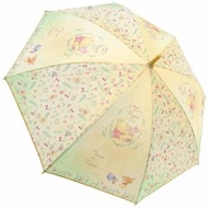 WINNIE THE POOH 小熊維尼 日版 雨傘 長遮 長傘 彎手柄 55CM 雨具 戶外 便攜 防風 2021年款 (花花)
