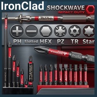Impact Screwdriver Bit Set Magnetic PH2 PZ2 Hex Torx Mata Skru Drill Tahan Lasak Segi Enam Bintang