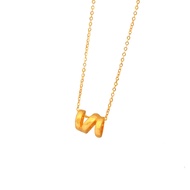 Streetlight Sheen Necklace in 916 Gold by Ngee Soon Jewellery