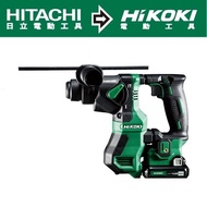 HIKOKI 12V充電式無刷鎚鑽SDS Plus-雙電4.0AH DH12DD｜017000140101