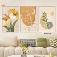 Bộ 3 Tranh Cô Gái Hiện Đại Nhiều Mẫu Phong Cách Bắc Âu Decor Phòng Khách Phòng Ngủ Làm Việc Nail Mi