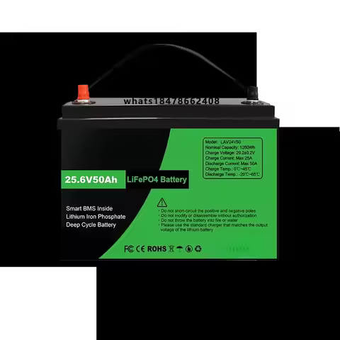 24V 100 ah lithium iron phosphate battery 80Ah 200Ah 300Ah 500Ah lithium iron phosphate car battery