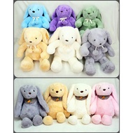 Rabbit Doll Soft Fur Long-Eared Big Size 22 Inches 60 cm Scarf Pendulum There Are Many Colors To Cho