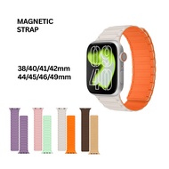 Silicone Magnetic Strap Smart Watch Strap Smart Watch Strap Elastic Silicone sporty model Size 38mm 