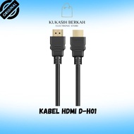 Dap HDMI Cable 4K Ultra HD ARC HDMI Cable Dolby Audio Original - D-H01