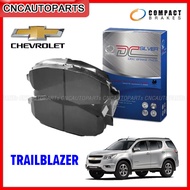 COMPACT ผ้าเบรค CHEVROLET TRAILBLAZER ปี 2012 / ปี 2017 ขึ้นไป - กดเลือก ผ้าเบรคหน้า / ผ้าเบรคหลัง