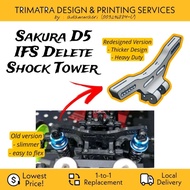 Sakura D5 IFS DELETE Shock Tower Upgraded Thicker Design 1/10 RC Drift Upgrade Parts