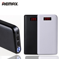 Remax Original 30000mAh Power Bank 2USB LED Portable External Battery Pack PowerBank 30000mAh20000mah10000mah Charger Backup For iPhone Samsung