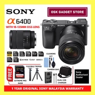 Sony ILCE-6400 A6400 + E 18-135mm OSS Zoom Lens | With Free Gifts | 1+1 Year Sony Malaysia Warranty