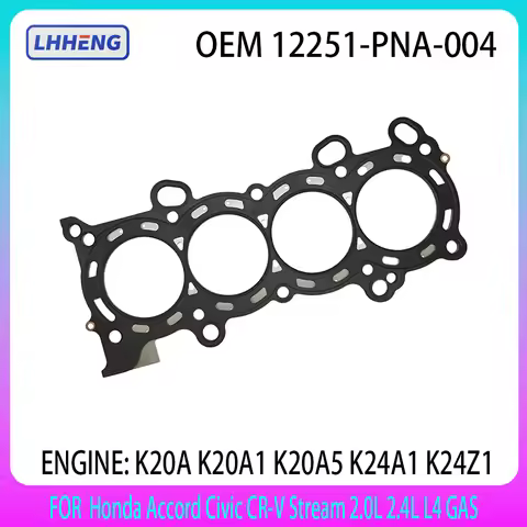Cylinder Head Gasket for Honda Accord Civic CR-V Stream 2.0L 2.4L L4 GAS Ø87mm K20A K20A1 K20A5 K24A