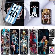 Samsung S8 S9 S10 S8 Plus S9 Plus S10 Plus Messi star Soft black phone case