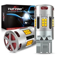 TUFFOO No Hyperflash Car LED Turn signal Bulb With Fan T20 1156 WY21W BAU15S PY21W 7440 BA15S P21W C