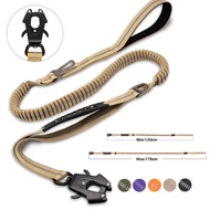 Reflective shock absorption pet leash, large dog tactical bungee jumping dog leash