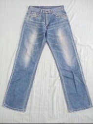 美國Levis專櫃真品Levi's 512-0329 日本阿美卡機美式休閒復古風牛仔褲 W31x L34木村拓哉、余文樂