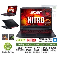 Acer Notebook Nitro AN515-43-R0T3 (R7-3750H, 8G, GTX 1650 4GD5, Win10) ประกัน 3 ปี