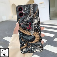 HP Motorola G45 Mobile Phone Softcase 2025 Dragon Motif | Latest Motorola G45 Case | Protector Motor