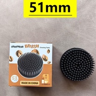 51MM 58MM Cafe Cleaner Brewing Head Espresso Machine Cleaning Brush Silicone Cleaning Bristle Tool R