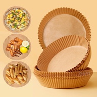 hot【cw】 Airfryer Disposable Trays 16/20CM Air Fryer Paper Oil-proof Basket For Bin Fryers Baking Filter
