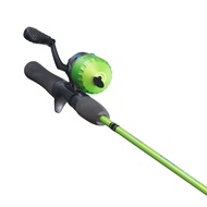 Crappie Thunder Spincast Reel and Fishing Rod Combo, 4-Foot 6-Inch 2-Piece Graphite Blank, Right or 