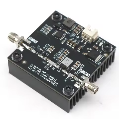 0.5~800MHz 4W RF Power Amplifier PA signal Booster AMP VHF UHF FM transmitter 433M Walkie talkie Sho