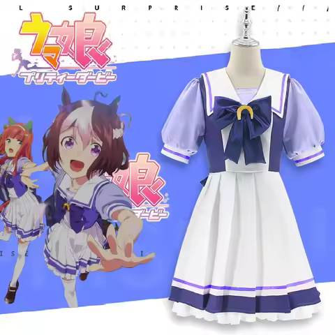 Anime Uma Musume Pretty Derby Cosplay Costume Toukai Teiou School Uniform Gold Ship Special Week Cos