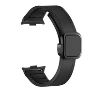 สาย Redmi Watch 5 /5eSIM /Watch 4 สายนาฬิกาข้อมือหนัง หัวเข็มขัดแม่เหล็ก สําหรับ Xiaomi Mi Band 9 Pr