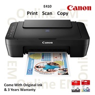 Canon PIXMA E410 All in One Inkjet Printer Print / Scan / Copy