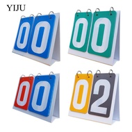 YIJU Scoreboard, Score Counter, 2-digit, Table Score, Scoreboard, Flip Scoreboard for Baseball, Tenn