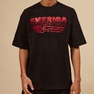 EMERICA เสื้อยืด BURNOUT