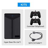 WFBMJ 5T HD Gaming HDD Launchbox + Retrobat + Playnite External Game ฮาร์ดไดรฟ์เกมย้อนยุค60000ในตัว/