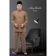 Baju Melayu Adiey Slimfit - Nude