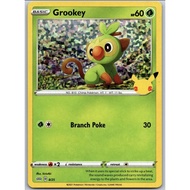 Pokemon Grookey Card 25th Anniversary
