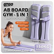 Multifunctional fitness board, slide board, abdominal pilates simulation