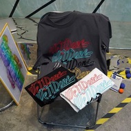 welldone新款後背大字母簡約印花短袖T恤