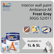 Dulux Interior Wall Paint - Frost Grey (30GG 52/011)  (Ambiance All) - 1L / 5L