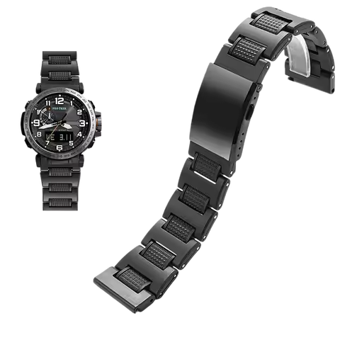 For Casio Pro Trek PRG600 PRG-650 PRW-6600 Lightweight Plastic Steel Composite Strap Durable Resin M