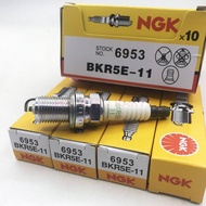 4ชิ้น BKR5E-11 6953หัวเทียนสำหรับโตโยต้าฮุนไดมาสด้าซูซุกิมิตซูบิชิโคโรล่า Echo Matrix Paseo MR2 T100