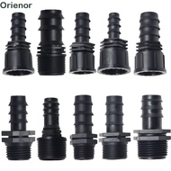 Screw Joint, Female Male Thread 16mm 20mm 25mm Garden Hose Barb Connector, Universal PE 1/2 3/4 To 1