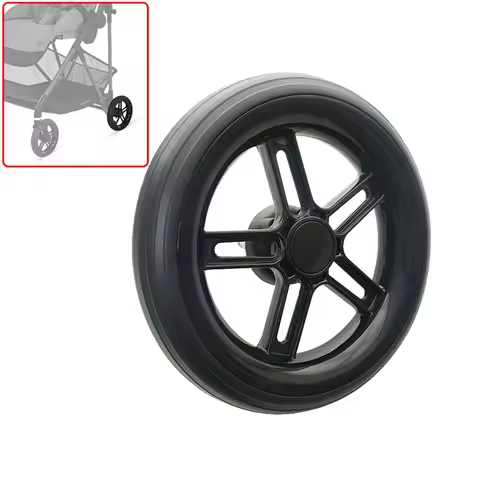 Baby Buggy Back Wheel For Cybex Melio 2/3 Carbon Pushchair Rear Wheel With Tire Bearing Axle Bebe St