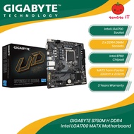GIGABYTE B760M H DDR4 Intel LGA1700 Socket Motherboard
