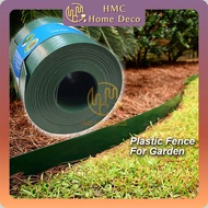 Border Fence Garden Landscape Edge Lawn Edging / Pagar Plastik Landskap Taman Rumput Bunga Pagar Sem