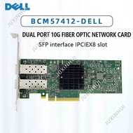 BCM57412 10 Gigabit Dual Port Network Card 0yr0vv gmw01 sfp+10Gb