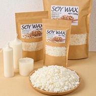 100g/200g/1000g ขี้ผึ้งถั่วเหลืองธรรมชาติคุณภาพสูง, วัสดุทำเทียน DIY, ขี้ผึ้งถั่วเหลือง 0.22lbs/0.44