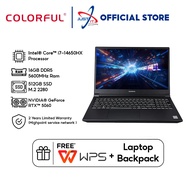 COLORFUL EVOL P15 HD76A16512E-G-J1D-LAC 15.6" GAMING LAPTOP ( I7-14650HX 16GD5 512SSD/RTX5060 8GDR7/