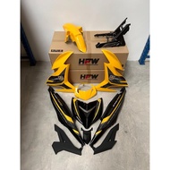 BODY COVER (HPW) Y15ZR HJM-03 YELLOW | BLACK V1/V2