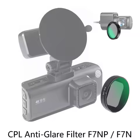 for REDTIGER F7N Circular Polarizing Lens, CPL for Dash cam, Lens Protection for F7N, Effect Filters